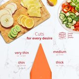 Borner V5 POWERLine pjaustyklė su apsauginiu daržovių laikikliu, stoveliu peiliukams ir Combi skustuku ant kortelės