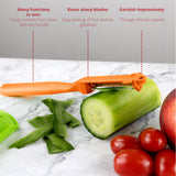 Borner V5 POWERLine pjaustyklė su apsauginiu daržovių laikikliu, stoveliu peiliukams ir Combi skustuku ant kortelės