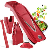 Borner V5 POWERLine pjaustyklė su apsauginiu daržovių laikikliu, stoveliu peiliukams ir Combi skustuku ant kortelės