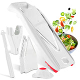 Borner V5 POWERLine pjaustyklė su apsauginiu daržovių laikikliu, stoveliu peiliukams ir Combi skustuku ant kortelės